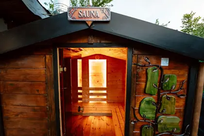 Sauna din grădină
